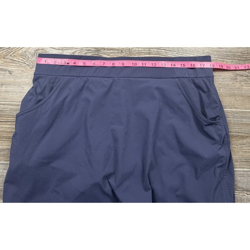Columbia Activewear Skort Women's XL Blue Flat Front Pull On Elastic Waistband - Picture 8 of 10